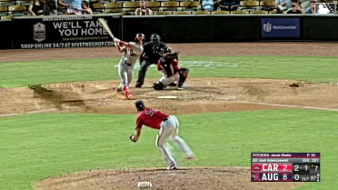 Josh Adamczewski's solo home run