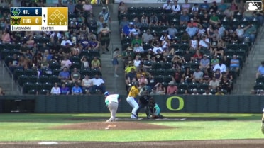 Walker Martin homers (12) on a fly ball to center field.