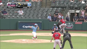 Luke Adams' three-run homer 