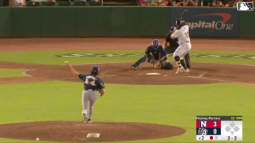 Chazz Martinez pitches 1 1/3 innings of no-hit ball