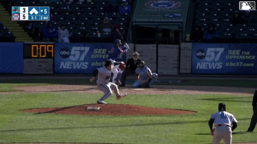 Owen Ayers walks. Cameron Sisneros scores. Christian Olivo to 3rd. Kane Kepley to 2nd.