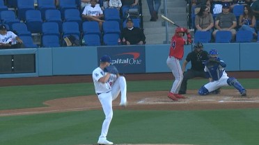 Brock Stewart pitches a scoreless inning