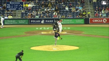 Lael Lockhart's third strikeout