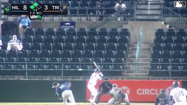 Sawyer Hawks Ball to Ryan Nicholson