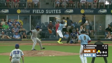 Akil Baddoo homers (4) on a fly ball to right field. Cooper Pratt scores.
