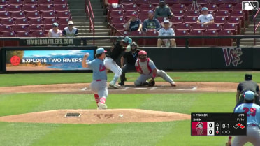 Nate Dohm In play, run(s) to Andrew Fischer
