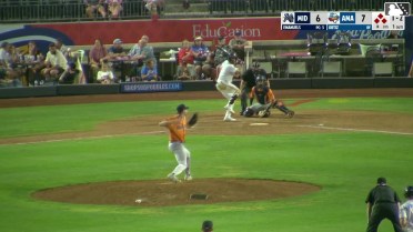 Stevie Emanuels Ball to Angel Ortiz