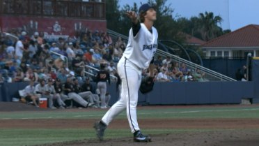 Marlins Prospect Karson Milbrandt fans 12!