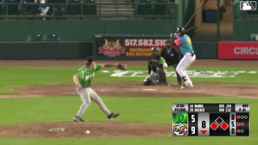 Nate Nankil singles on a ground ball to right fielder Esmith Pineda. Devin Taylor scores. Bobby Boser to 3rd.
