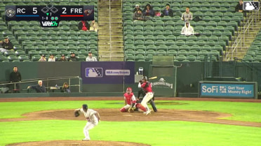 Roldy Brito triples (3) on a fly ball to right fielder Lucas Ramirez. Cameron Nelson scores.