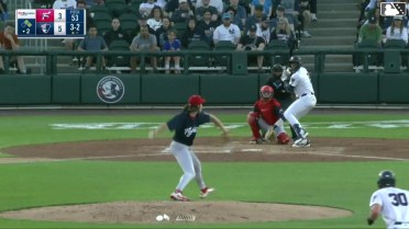 Marco Luciano grounds into a double play, shortstop Bryson Ware to second baseman Aroon Escobar to first baseman Alex Binelas. Jace Avina out at 2nd. Marco Luciano out at 1st.