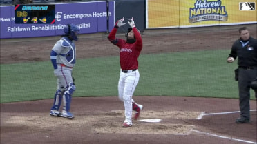 Mikey Romero's solo homer