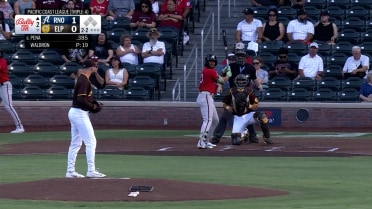 Matt Waldron strikes out a pair across three frames