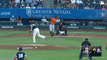 Bryce Eldridge launches a 470 foot homer
