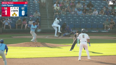 Derlin Figueroa walks. Blake Mitchell scores. Ramon Ramirez to 3rd. Luke Pelzer to 2nd.
