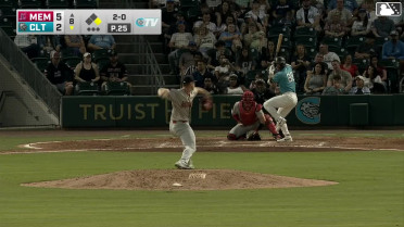 Korey Lee homers (3) on a fly ball to center field. Dru Baker scores.