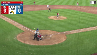 Zion Rose doubles (1) on a fly ball to center fielder Ryan Wideman. Erick Torres scores. Asbel Gonzalez scores.