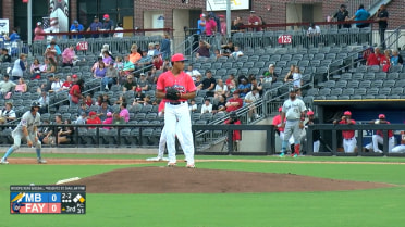 Anderson Brito's four strikeouts