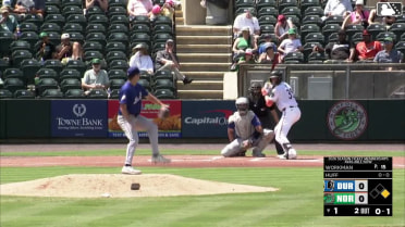 Sam Huff homers (4) on a fly ball to left center field. Tommy Pham scores.