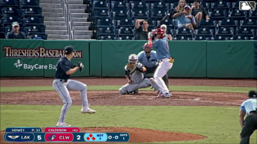Jaeden Calderon singles on a ground ball to right fielder Anibal Salas. Griffin Burkholder scores. Gabriel Rincones Jr. scores. Alirio Ferrebus to 2nd.