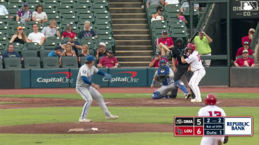 Ethan Bosacker In play, run(s) to P.J. Higgins