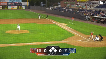 Braylon Whitaker strikes out swinging.
