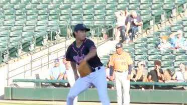 Kouba strikes out the side en route to five K's 