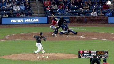 Luis Lara grounds into a force out, second baseman Cooper Kinney to shortstop Logan Davidson. Greg Jones scores. Akil Baddoo to 3rd. Cooper Pratt out at 2nd. Luis Lara to 1st.