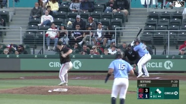 Jakson Reetz homers (1) on a fly ball to left field. Jhonny Pereda scores. Carson Taylor scores.