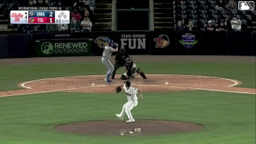 Kameron Misner homers (5) on a line drive to right center field.