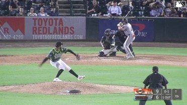 Jose Astudillo grounds into a double play, shortstop Dustin Crenshaw to second baseman Ricardo Cova to first baseman Cesar Quintas. Isaiah Barkett out at 2nd. Jose Astudillo out at 1st.