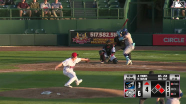 Erick Torres lines into a double play, shortstop Ali Camarillo to second baseman Casey Yamauchi. Luke Pelzer out at 2nd.