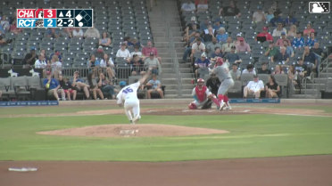 Ruben Ibarra reaches on a fielder's choice, fielded by shortstop Mac McCroskey. Yerlin Confidan scores.