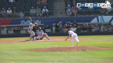 Alec Baker In play, run(s) to Connor Scott