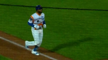 Luis Robert Jr. homers during rehab game