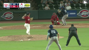 Freuddy Batista homers (4) on a fly ball to center field. Jack Moss scores.