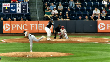Yanquiel Fernández homers (24) on a fly ball to center field. Oswaldo Cabrera scores.
