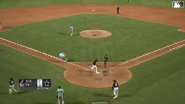 Aaron Zavala's inside-the-park home run