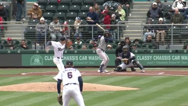 Casey Lawrence In play, run(s) to Cavan Biggio
