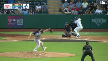 Zach Ehrhard singles on a line drive to right fielder Zach Cole. Hyeseong Kim scores. Ryan Fitzgerald to 3rd.