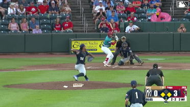 Trey Paige singles on a line drive to right fielder Braedon Karpathios. Ryan Campos scores. Tre Richardson III to 3rd.