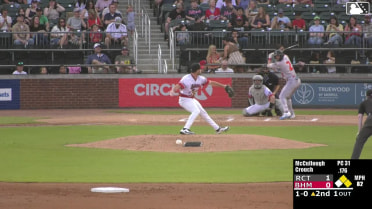 Connor McCullough In play, run(s) to Mac McCroskey