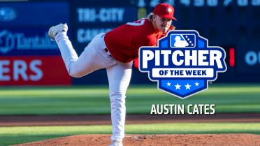 Austin Cates Named NWL Pitcher Of The Week