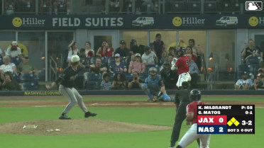 Karson Milbrandt In play, run(s) to Luis Matos