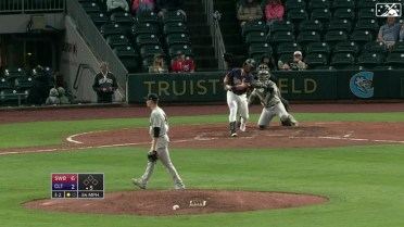 Will Warren punches out a hitter in his nice outing