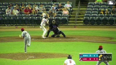 Hunter Fitz-Gerald out on a sacrifice fly to left fielder Connor Scott. Boston Smith scores. Charlie Pagliarini to 3rd.