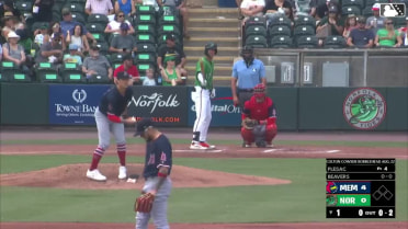 Dylan Beavers' solo home run