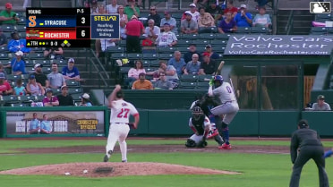 Ronny Mauricio homers (12) on a fly ball to left field. Nick Morabito scores.
