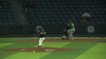 Xavier Rivas' 10th strikeout for Hudson Valley