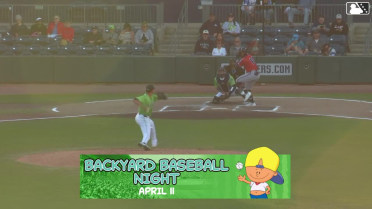 Eddys Leonard homers (1) on a line drive to left field.